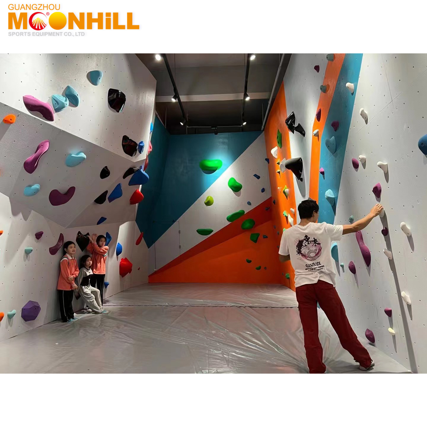 Outdoor Playground Training Climbing Wall Adventure Park Fingerboard Sports