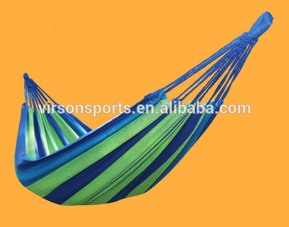 Virson Portable Colourful Canvas Hammocks for Travel Camping