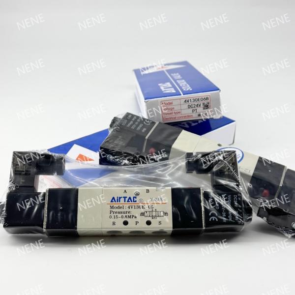 AIRTAC 4V230C-06 Aluminum Alloy Body Material Electromagnetic Valve 24VDC 220V