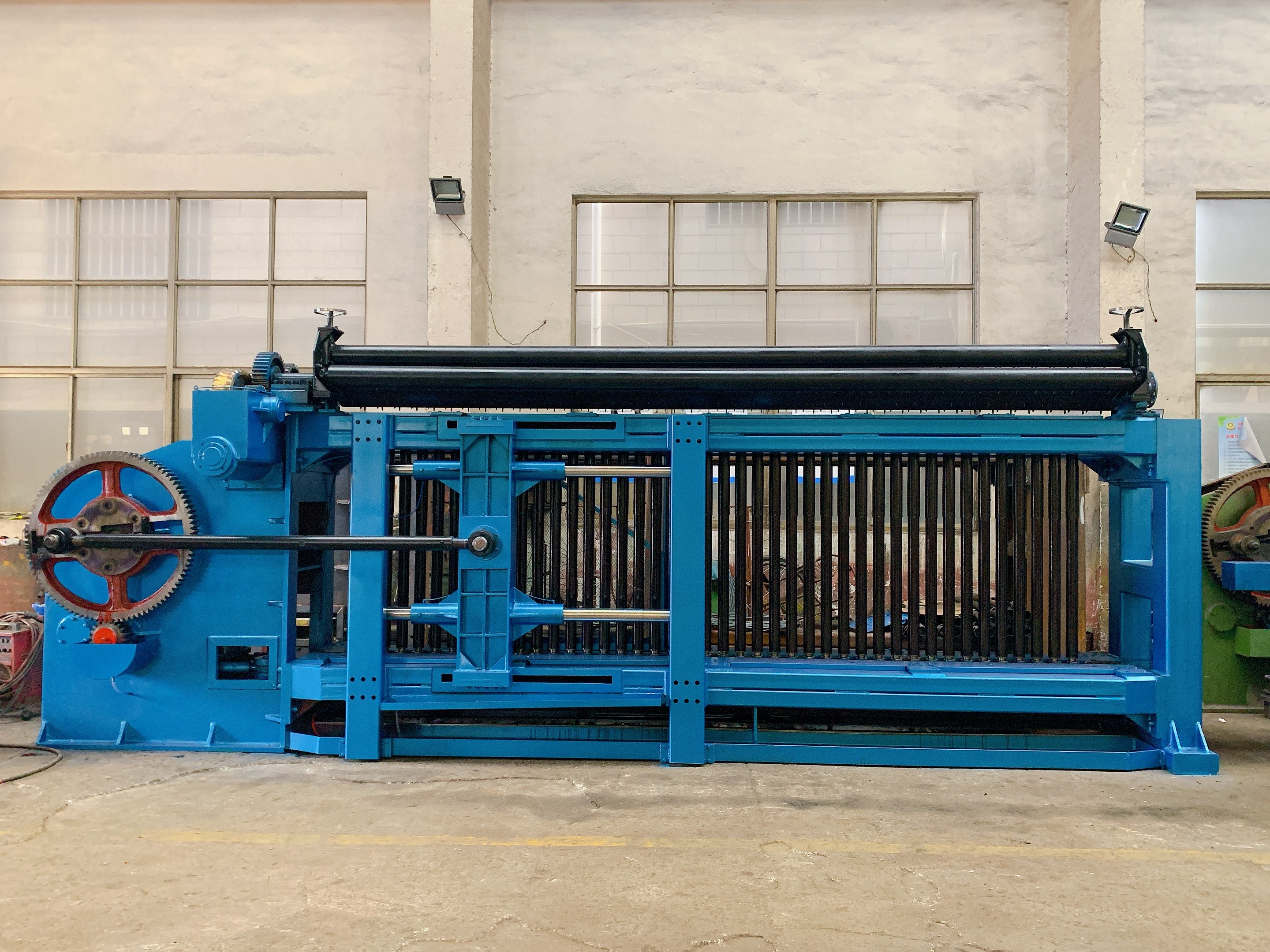 High Speed PVC Coated Welded Bobbin Hexagonal Wire Netting Machine