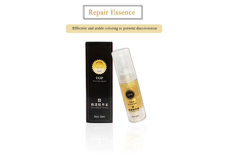 Professional Tattoo Repair Essence For Microblading Artist Golden Color