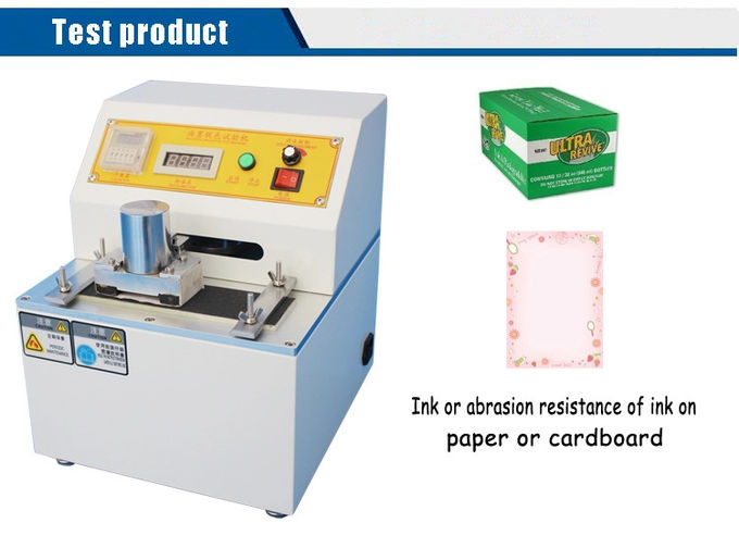 Printing Ink Abrasion Test Machine Ink Decolorizing Test Machine