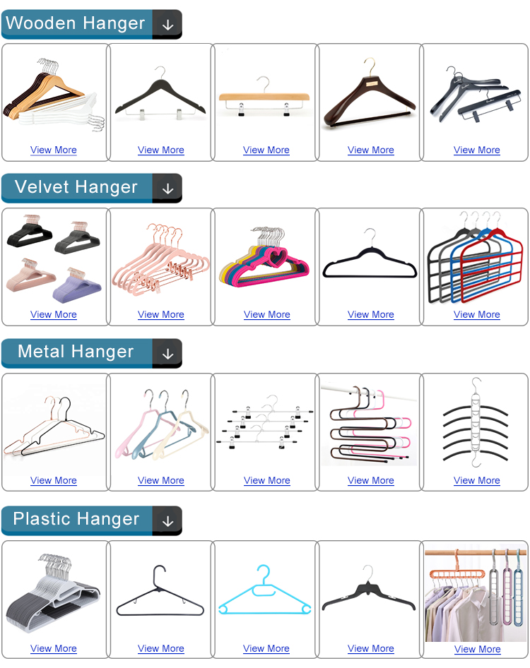 Garment Usage Custom Thick Bulk Space Saving Ivory Rubber PVC Coated Body Metal Coat Cloth Hanger With PVC Bar
