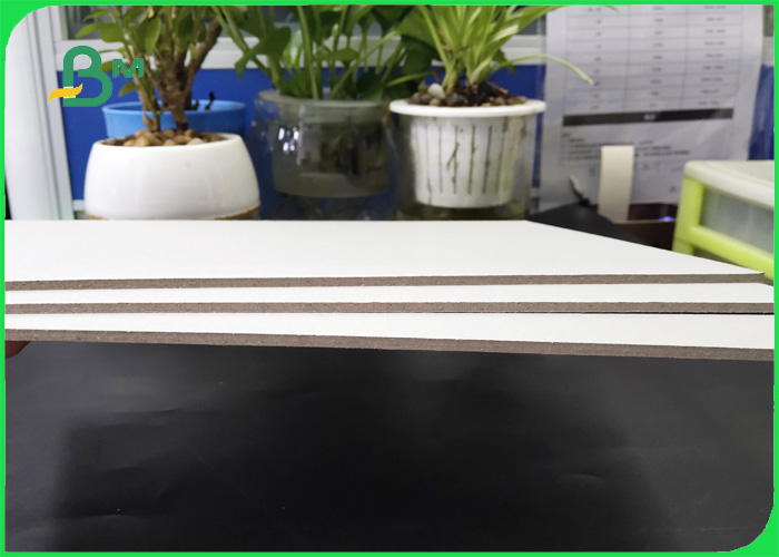 Thickness 1 / 1.5 / 2.0 / 2.5mm Grey Cardboard Sheets Recycled Paper For Boxes