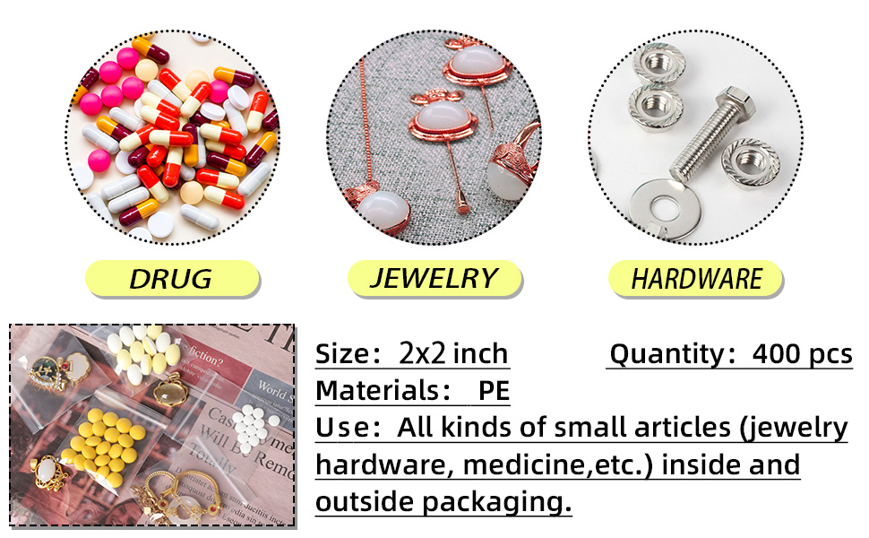 Custom Logo Compostable Zipper Bag Transparent Plastic Packaging for Easy Open Polybag