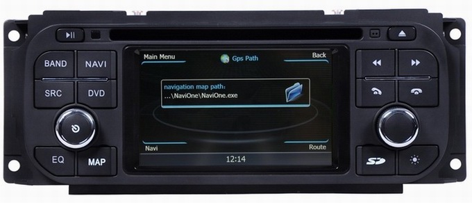 Ouchuangbo DVD Multimedia GPS Navi S100 platform Jeep Liberty Caravan Concorde Durango