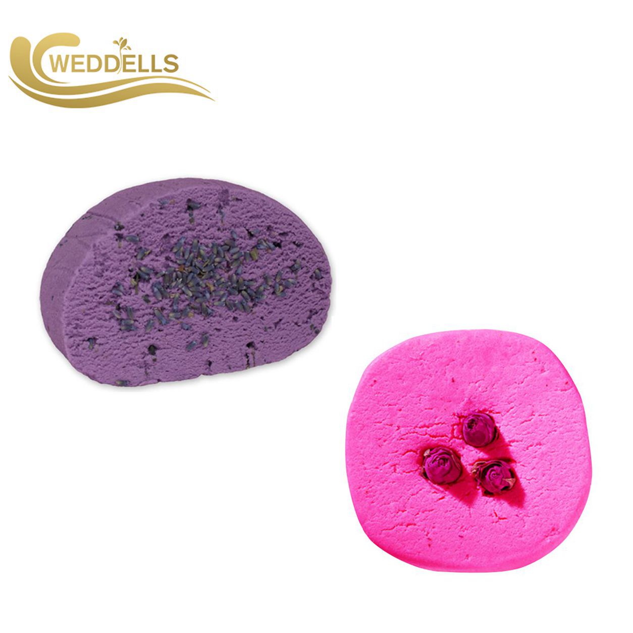 Colorful Bubble Bar Bath Bomb Rose Scent Round Shape ISO9001 SGS
