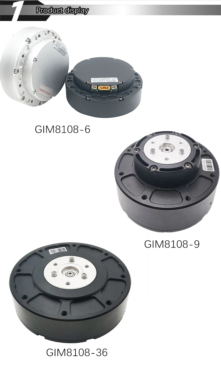 Faradyi Customized Hot Selling Reduction Ratio 1:36 Exoskeleton Four-legged Robot Dog Brushless 24v 48v Brushless Reducer Geared