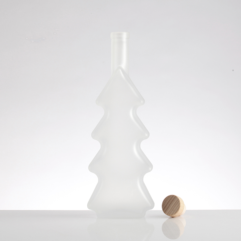 Hot Stamping Surface Handling Most Popular Custom Logo Empty Glass Liquor Bottle