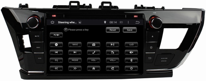 Ouchuangbo Car Multimedia Kit Head Unit for Toyota Corolla 2014 GPS Navigation Android 4.4 System OCB-7019D