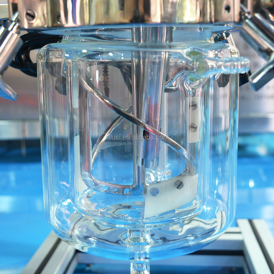 High Speed Shear Homogenier Mixing Machine Lab Vacuum Emulsifier Small Lotion Mixer