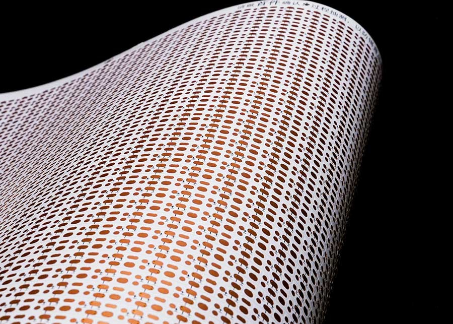 2835 LED Strip Flexible Circuit Board With 5V Double Sided White Film