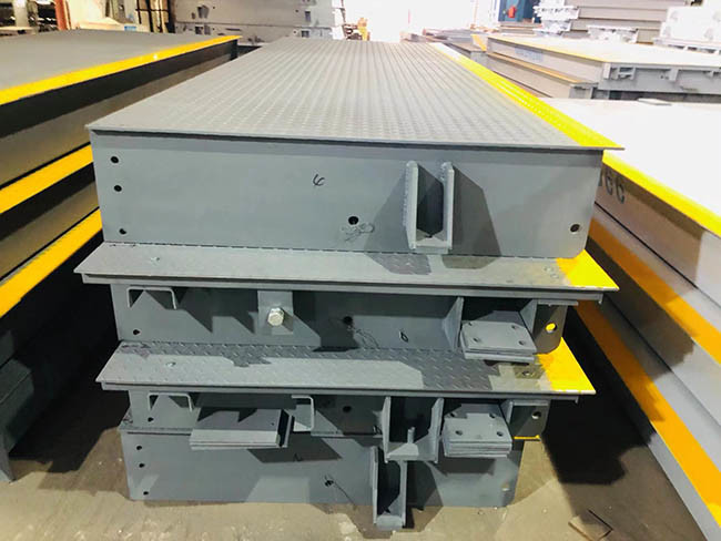 Mobile Electronic Truck Scale Pit Less Heavy Duty Weighbridge