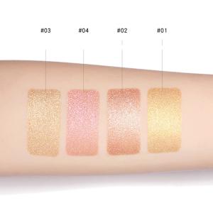 Buy cheap Private Label Glow Makeup Highlighter Palette , Baked Highlighter Powder product