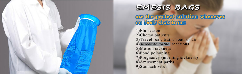 60 Pack Barf Bags Disposable