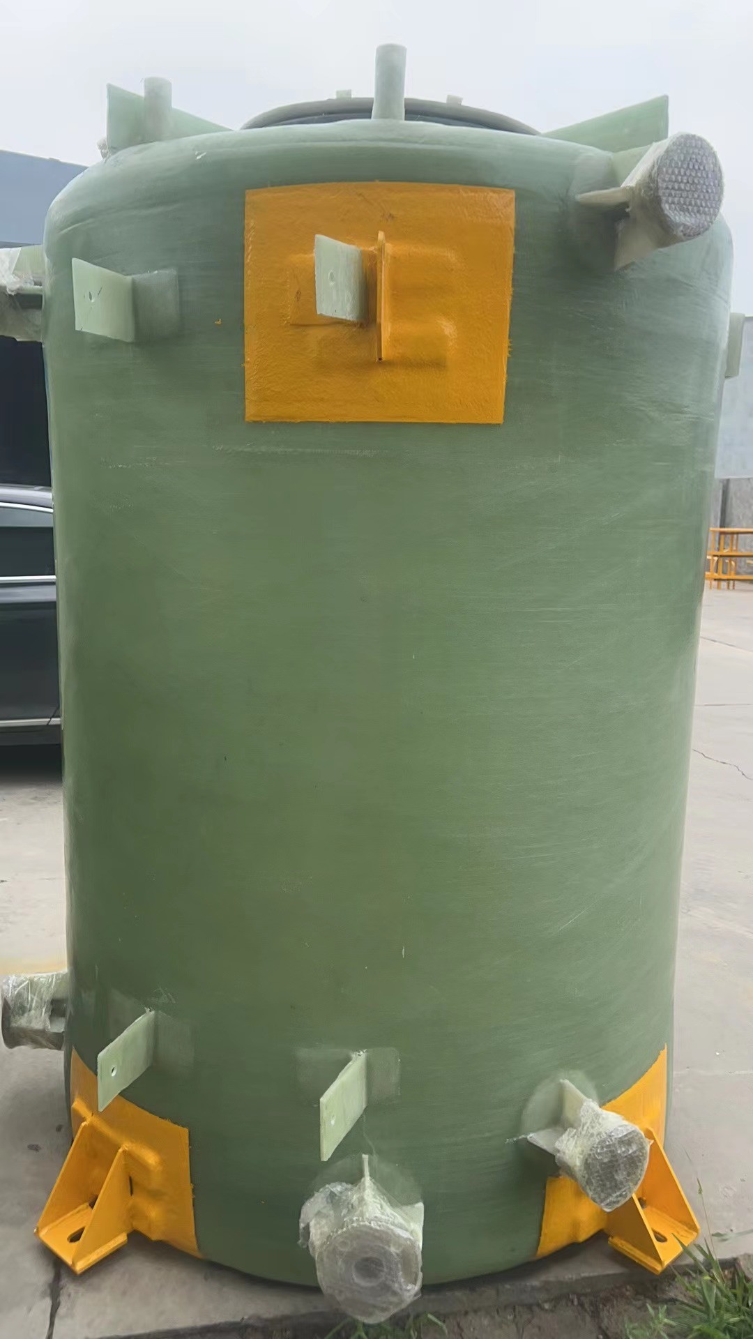Industrial Frp Chemical Septic Tank Cylindrical Alkali Cross Wound