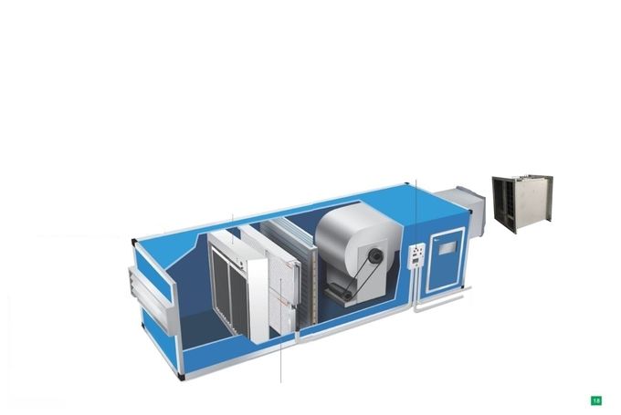 PHT UVC with Germicidal Lamps as air sterlizer for Rooftop units ducts or AHU System ducts help kill virus