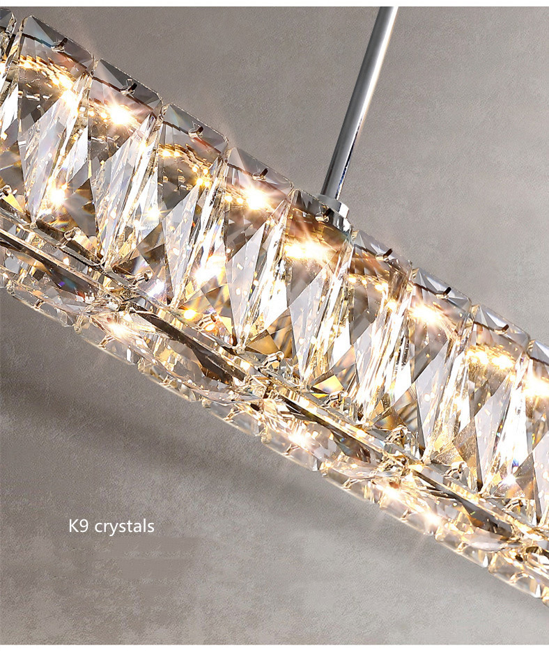 Modern Ceiling Lamp Luxury Crystal Study Bedroom Chandelier Indoor Lighting(WH-CA-103)