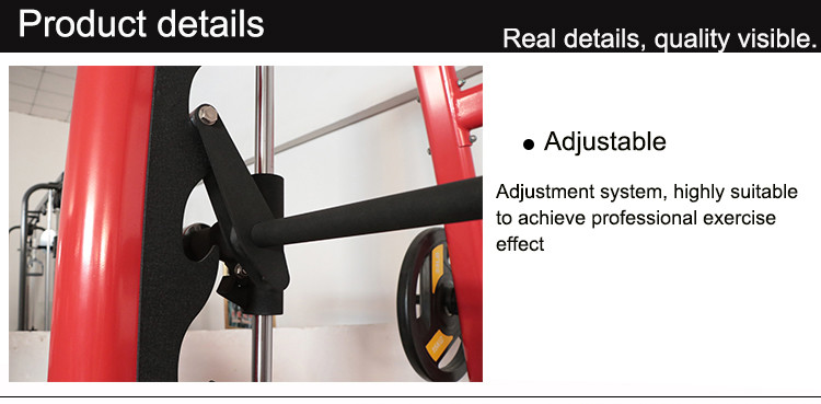 Durable Commercial Grade Gym Equipment , Squat Power Rack Life Fitness Gear Smith Machine