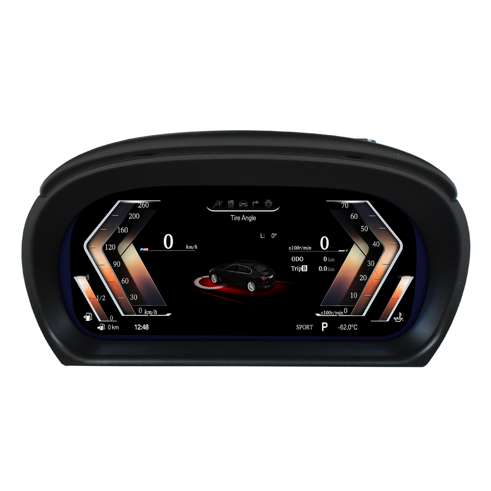 Viknav For BMW 3 Series E90 (2004-2010) 12.3 inch Upgraded LCD Cluster Panel Smart Dashboard Speedometer Display
