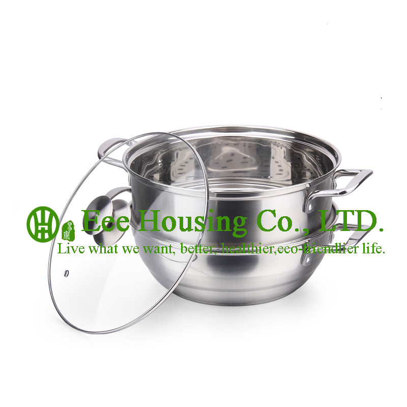 cookware with stainless steel cooking manufactuer in China, kitchenware for sale, cooking pot,steamer pot kitchehen