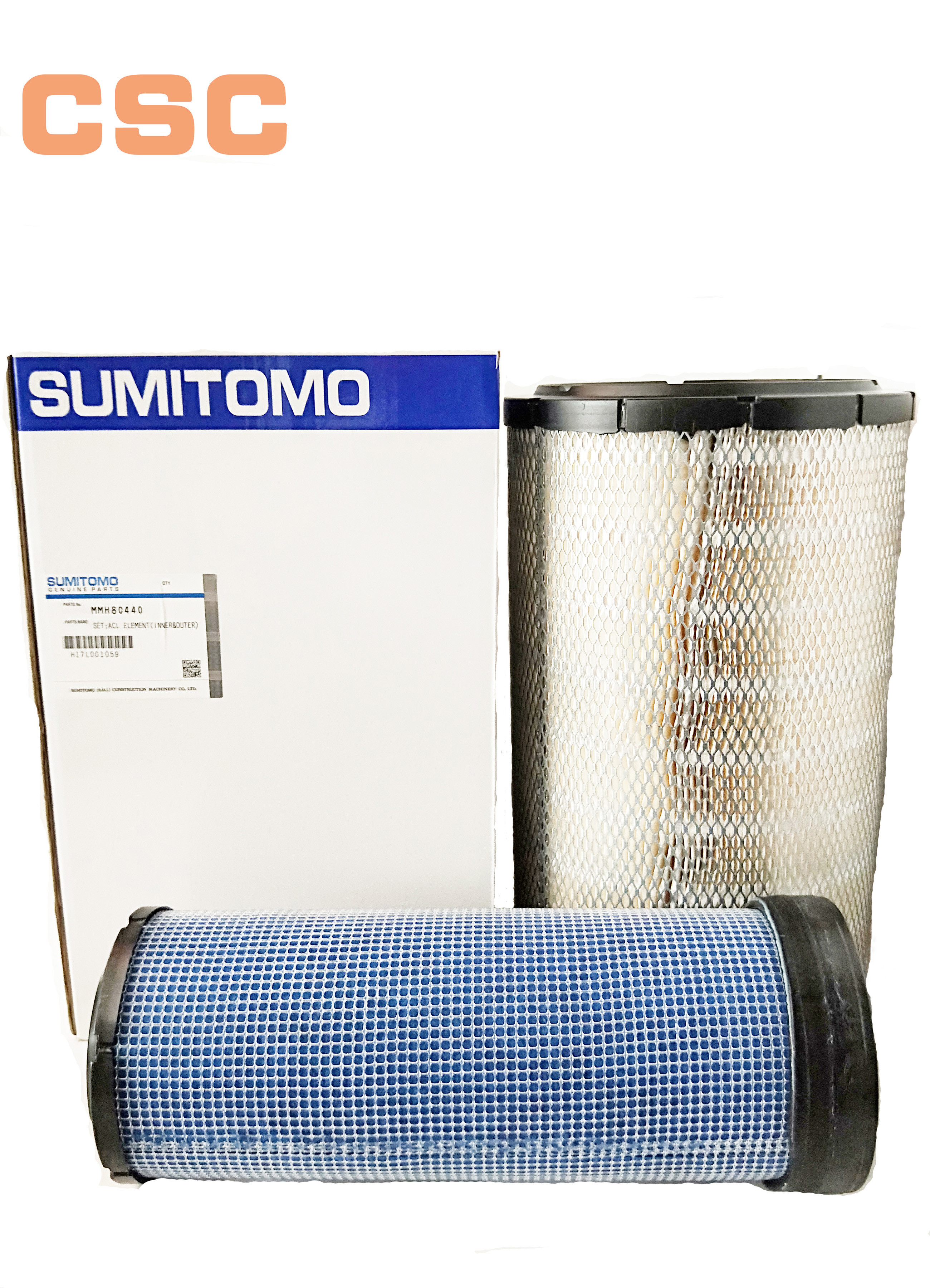 efficient Sumitomo Excavator Air Filter for SH210-5/240-5/210-6/240-6