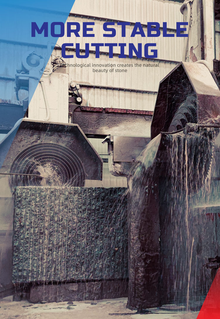 Multi Disc Granite Stone Cutting Machines for Precise Cutting of Granite Slabs in India