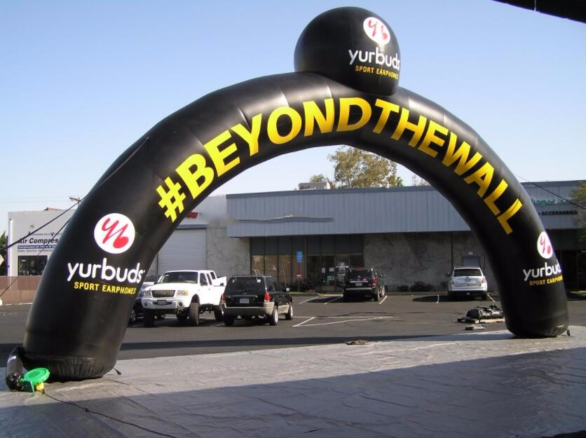 Customized Logo Brand Inflatable Start and Finish Line Arches Inflatable Sport Arch Gate for Sale