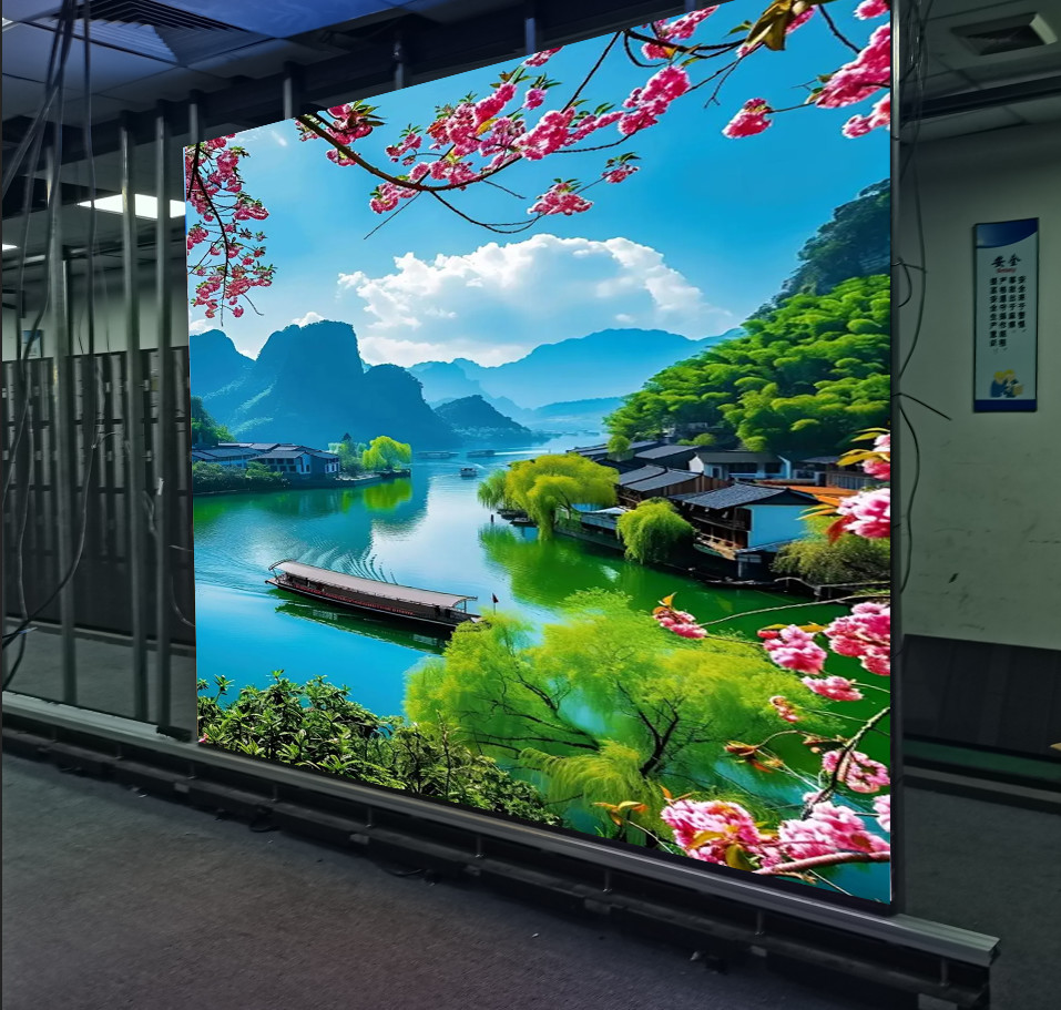 Outdoor Led Advertising Display E Series 10mm High Definition Waterproof Full Color Module Resolution 32x16