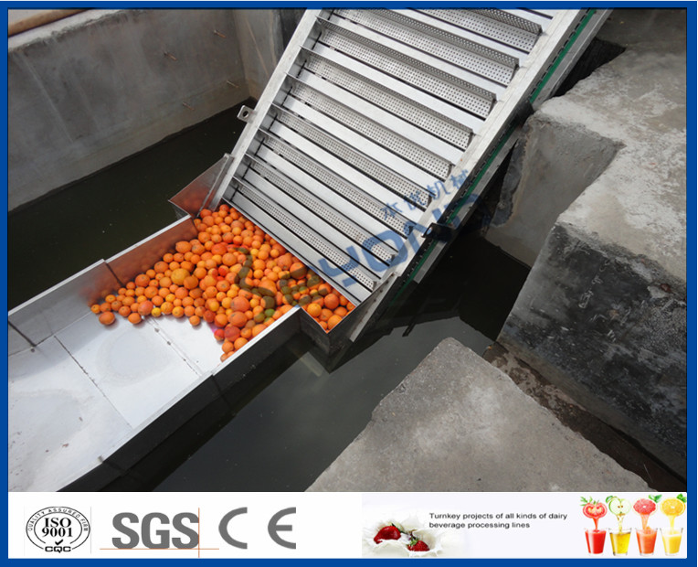 Fruit Juice Processing Equipment Orange Processing Line 5000kg / Hour ISO9001 CE/SGS