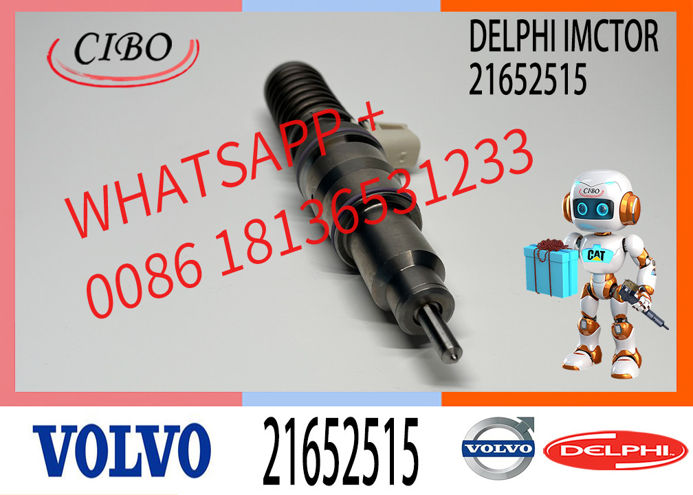 Fuel Injector 21652515 BEBE4P00001 21812033 21695036 For MD13 Diesel Engine