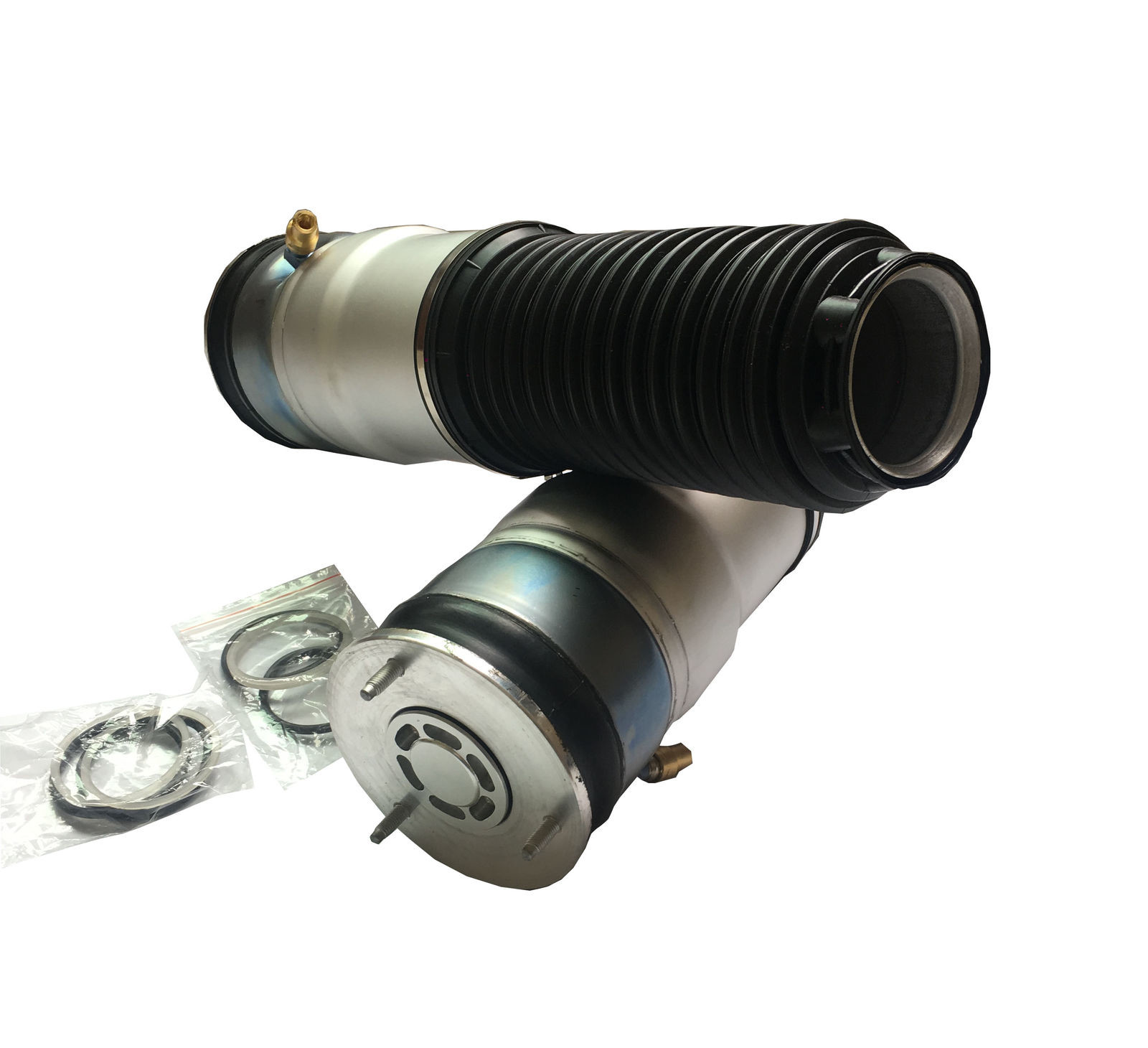 Rubber Steel Aluminum Rear Air Bellow Bag For BMW F01 F02 Air Spring Shock Strut 37126858811 37126858812