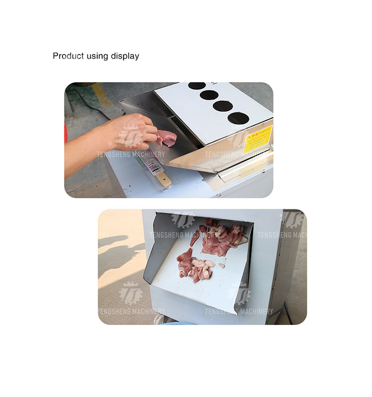 Industrial Automatic Meat Slicer Machine Beef Shredded Diced Food Processor