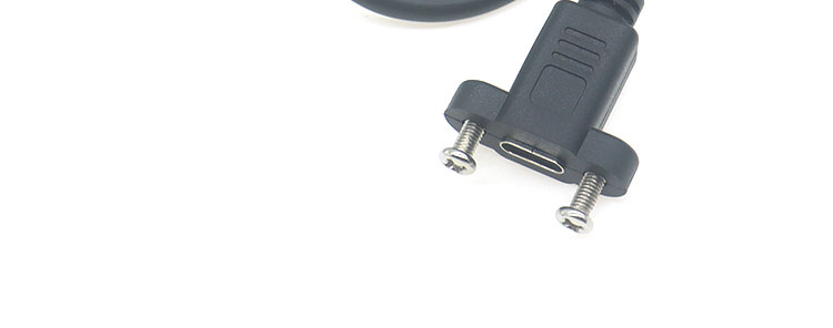 30cm 50cm Screw Panel Mount Male to Female USB Type C 3.1 Extension Cable