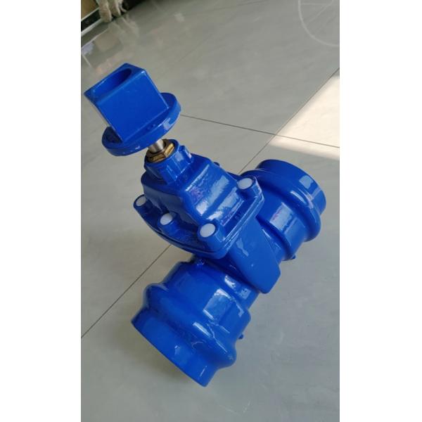 body GGG50 bonnet GGG50 PN16 ductile iron resilient seal socket gate valve