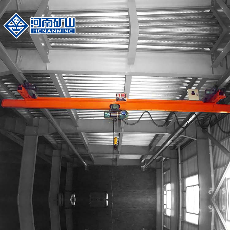Ordinary 5TONS Electric Suspension Single Beam Overhead Crane With Working Duty A3