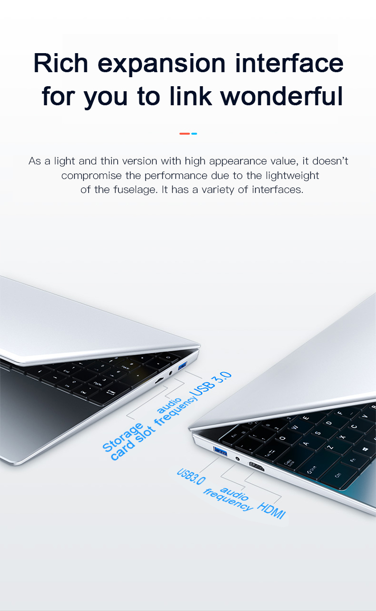 15.6Inch Ultra Thin Laptop Computer