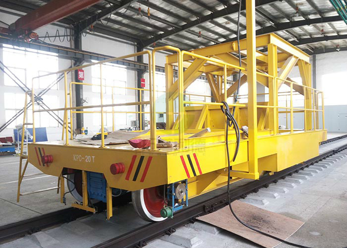 10T Bangladesh steel plant using electric rail cart powered by 36v low voltage