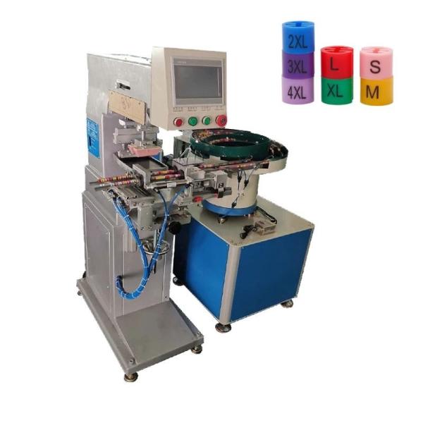 Round size clips printing machine auto pad printer