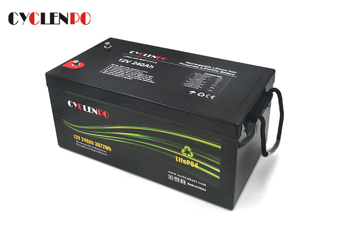 Solar / EV 12V LiFePO4 Lithium Battery Deep Cycle No Explosion High Temperature Resistant