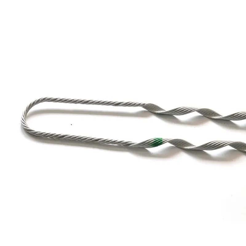 330*62*32 mm Fiber Tension Clamp Durable Bare Twisted Wire Line Fitting for ADSS Cable