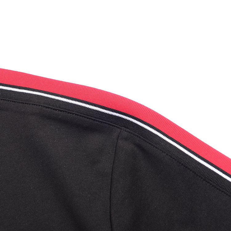 Embroidery Mens Polo Style T Shirt Custom Logo