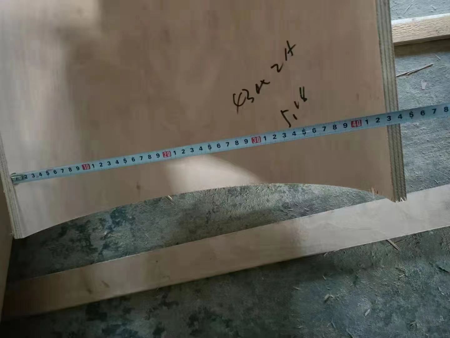 Full Poplar 16mm 2024 Rotary Die Board Cutting Curved Plywood for Laser Die Cutting
