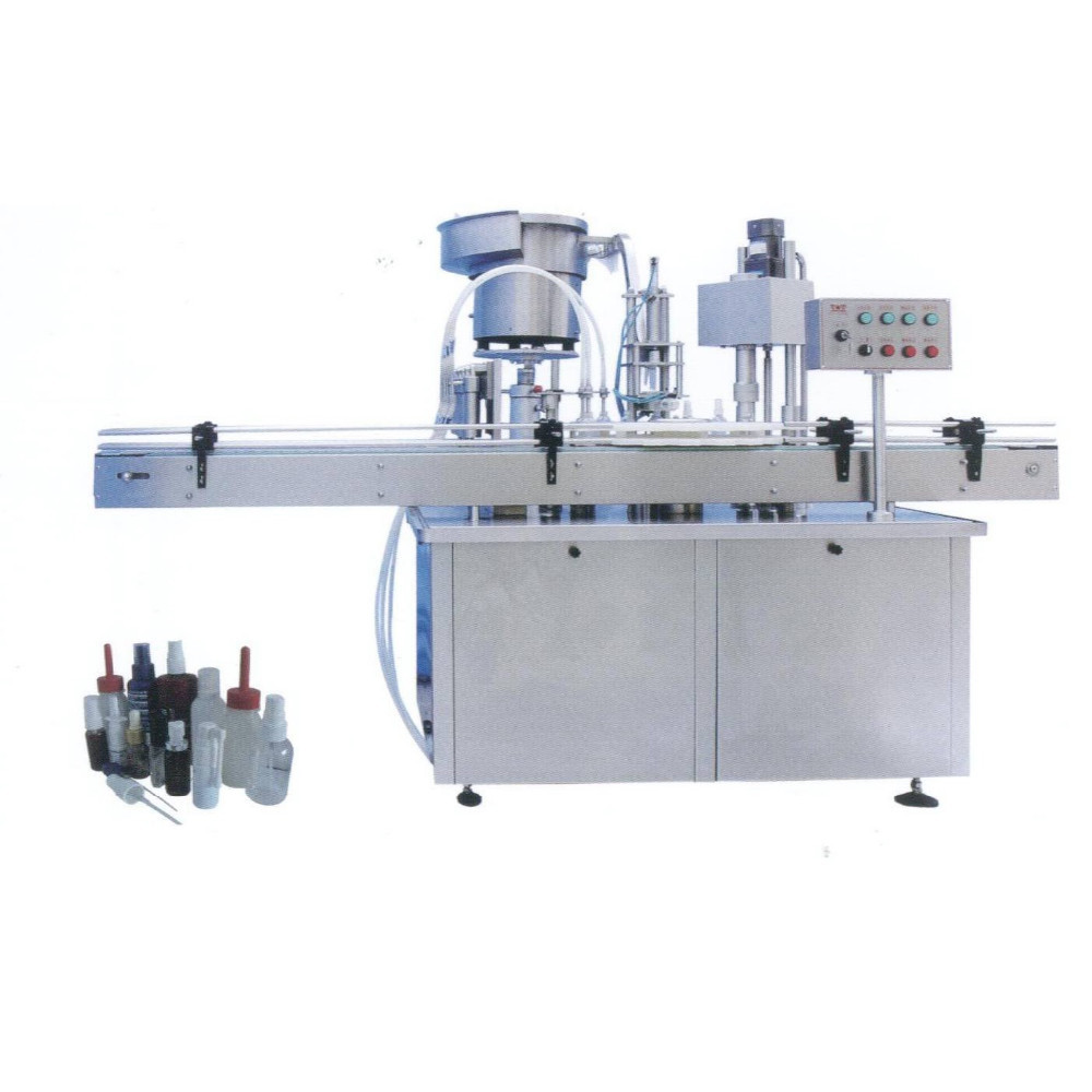 PLC 1.5kw Automatic Thick Dish Wash 5ml Liquid Filling Line