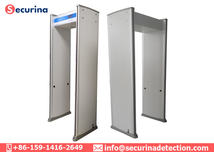 Security Alarm High Sensitive Metal Detector 8 Detecting Zones 0-255 Sensitivity Adjustable