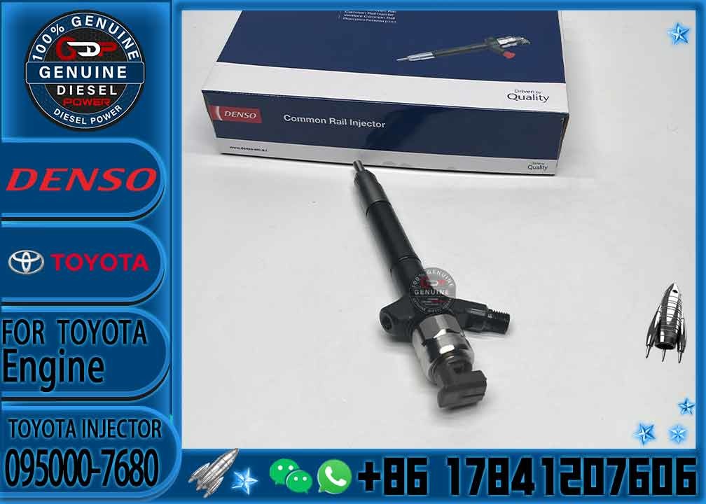 Common Rail Injector 095000-7680 095000 7680 Fuel Injector 0950007680 For Toyota