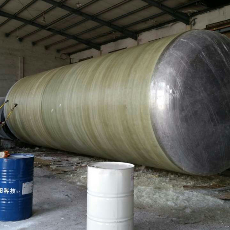 1000*1440mm Cylindrical Chemical Process Tank CE 1m3 Filament Winding