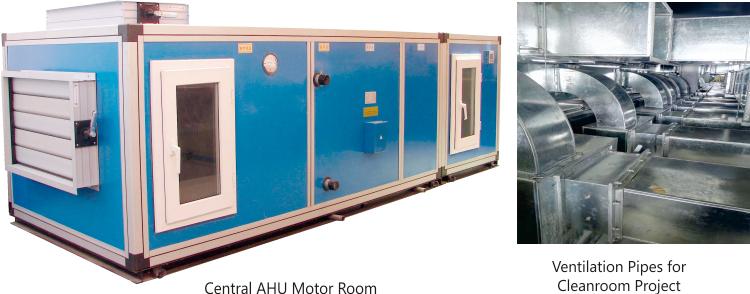 Aluminum Modular Portable GMP Clean Room Epoxy Floor For Medical