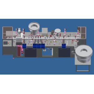 Buy cheap Tire Valve Cap Automation Assembly Line Lid Automatic Testing Machine product