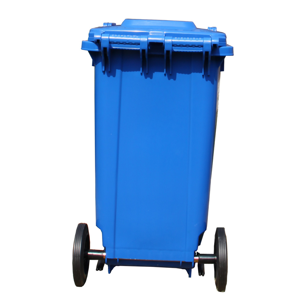 100l waste bin Outdoor solar food pedal trash rubbish can waste bin